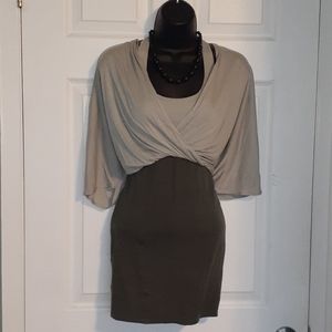 Helmut Lang Bandage/jersey dress